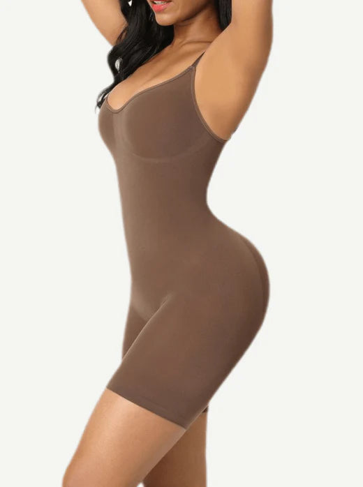 Noel Body Contouring Mid Sized Romper with Tummy Control