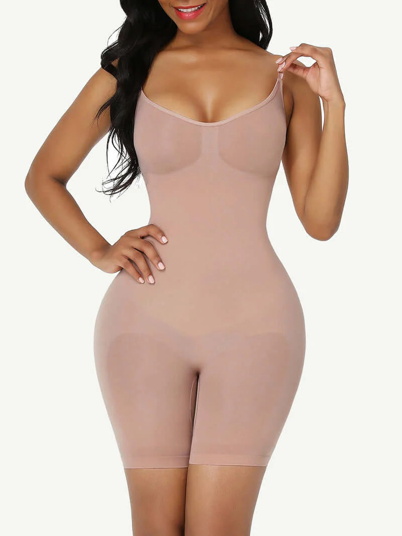 Noel Body Contouring Mid Sized Romper with Tummy Control