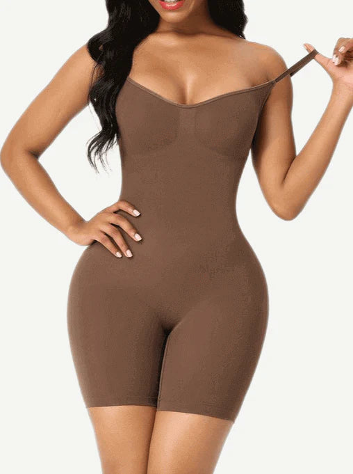 Noel Body Contouring Mid Sized Romper with Tummy Control
